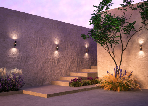 Уличный настенный светильник Outdoor O582WL-02B фото 6